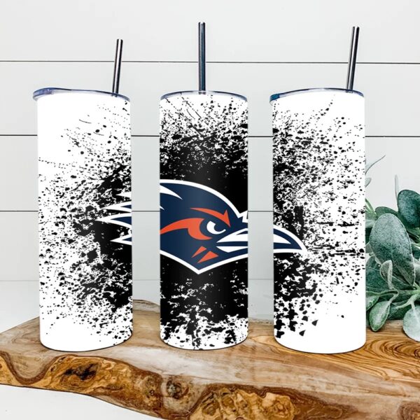 UTSA Roadrunners Football Skinny Tumbler Collegiate Elegance Sips