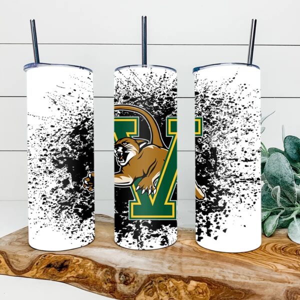 Vermont Catamounts Skinny Tumbler Collegiate Elegance Sips