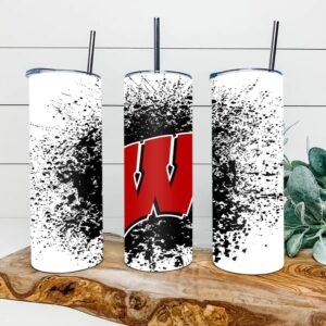 Wisconsin Badgers Football Skinny Tumbler…