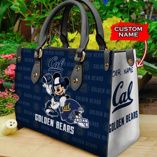 NCAA California Golden Bears Mickey Women Leather Hand Bag