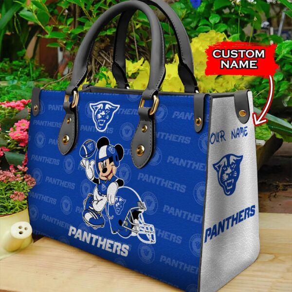 NCAA Georgia State Panthers Mickey Women Leather Hand Bag