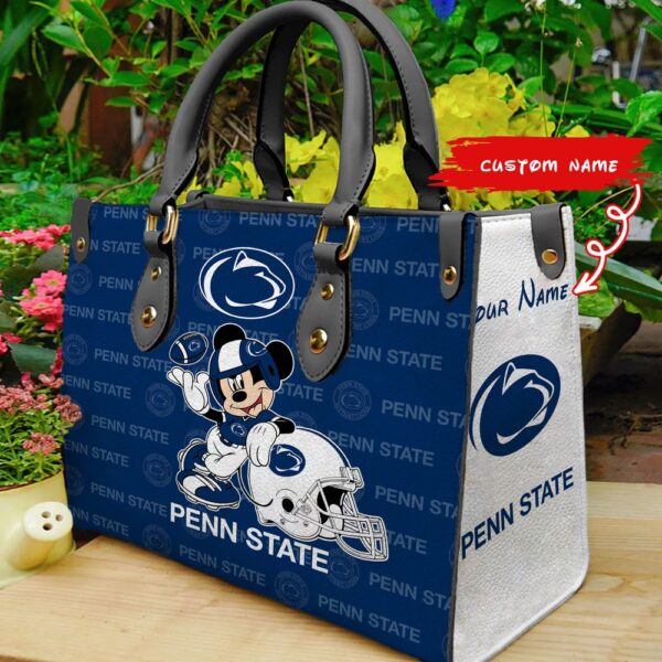 NCAA Penn State Nittany Lions Mickey Women Leather Hand Bag
