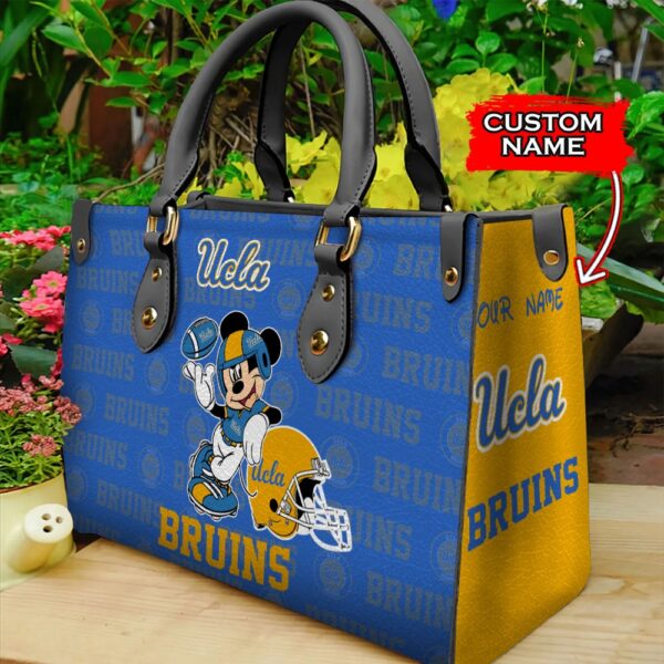 NCAA UCLA Bruins Mickey Women Leather Hand Bag