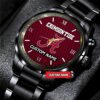 NCAA Alabama Crimson Tide Watch Custom Black Fashion Watch Football Game