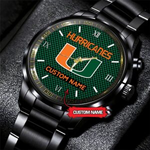 NCAA Miami Hurricanes Watch Custom…