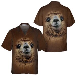 Alpaca Lover Hawaiian Shirt, Funny…