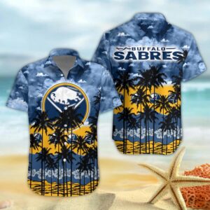 Buffalo Sabres And Tree Hawaiian…