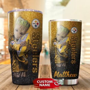 Custom Name NFL Pittsburgh Steelers…