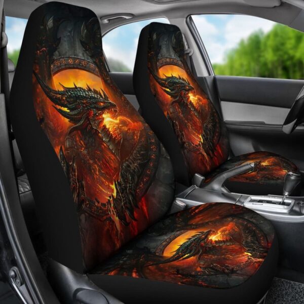 Dragon Art Game Of Thrones Car Seat Covers