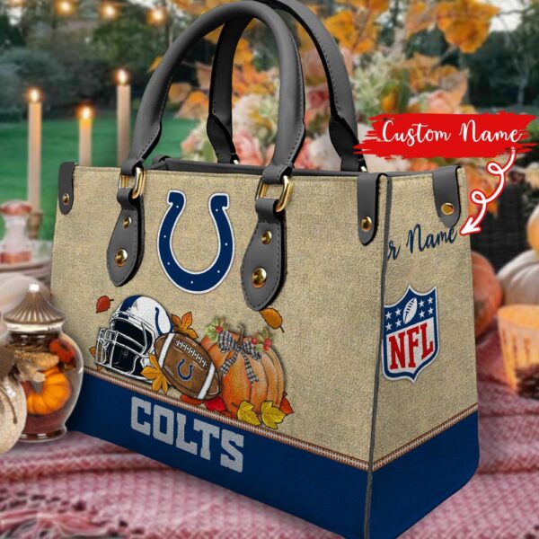 NFL Indianapolis Colts Autumn Women Leather Hand Bag