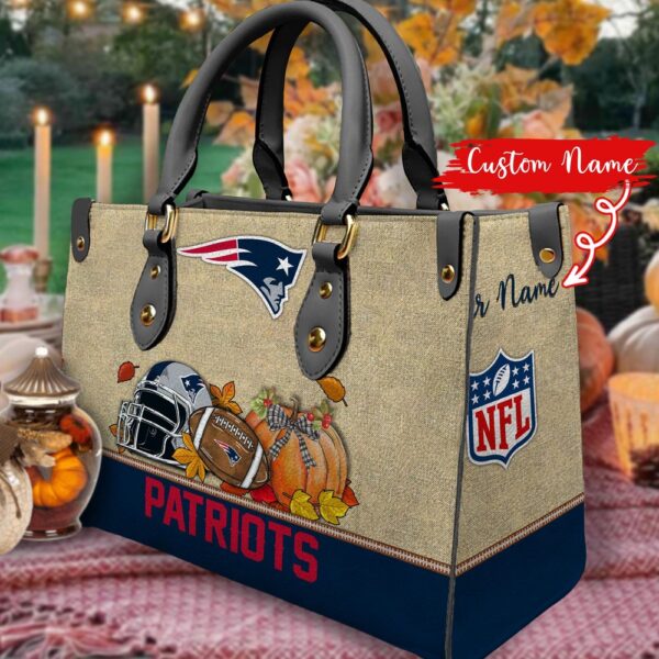 NFL New England Patriots Autumn Women Leather Hand Bag