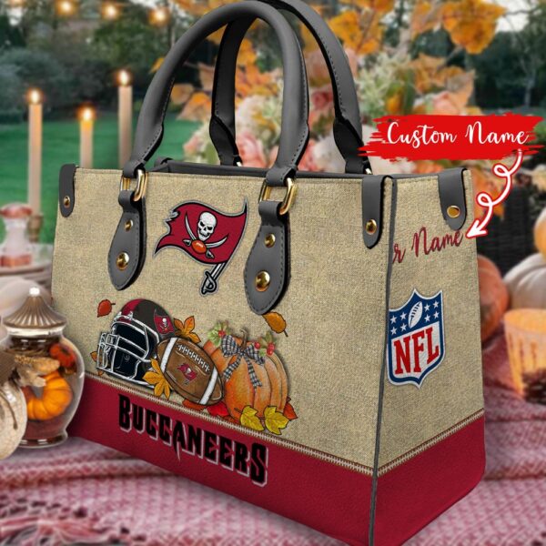 NFL Tampa Bay Buccaneers Autumn Women Leather Hand Bag