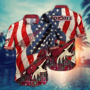 NHL Arizona Coyotes American Flag…