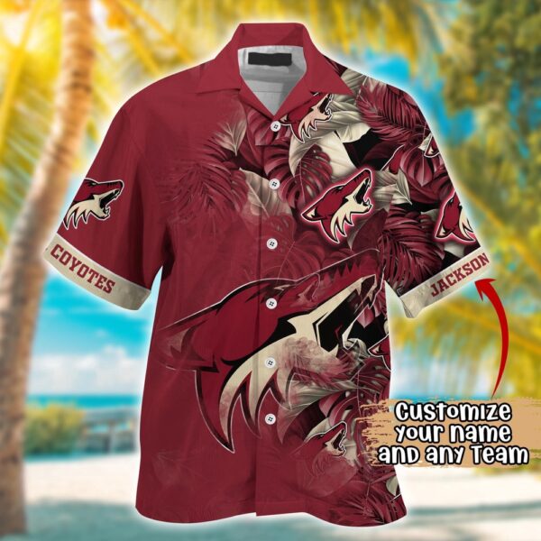 NHL Arizona Coyotes Summer Hawaii Shirt Custom Football Shirts