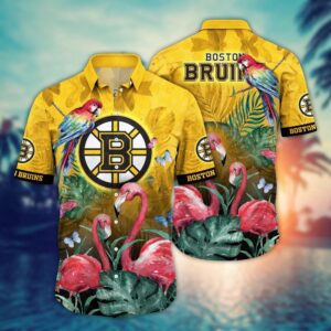 NHL Boston Bruins Flamigo Hawaii…