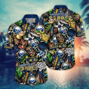 NHL Buffalo Sabres Flower Hawaii…