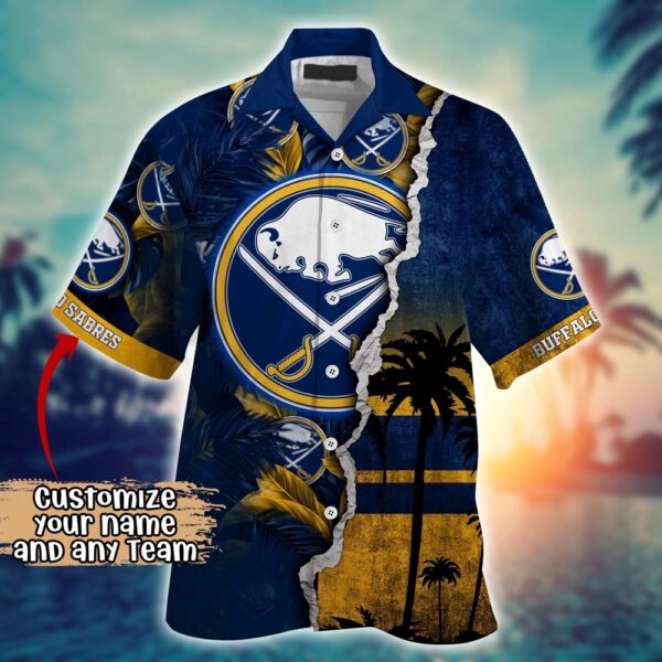 NHL Buffalo Sabres Palm Tree Hawaii Shirt Custom Summer Football Shirts