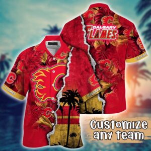 NHL Calgary Flames Palm Tree…