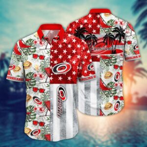 NHL Carolina Hurricanes Flower Hawaii…