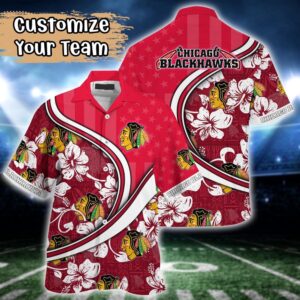 NHL Chicago Blackhawks Summer Flower…