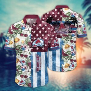 NHL Colorado Avalanche Flower Hawaii…