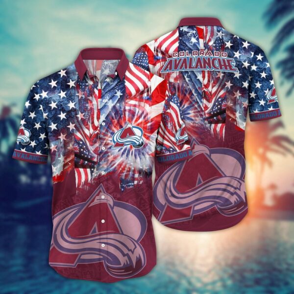 NHL Colorado Avalanche Hawaii Shirt For Fans Aloha Shirt