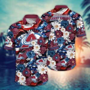 NHL Colorado Avalanche Hawaii Shirt…