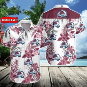 NHL Colorado Avalanche Hawaiian Shirt…