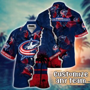 NHL Columbus Blue Jackets Palm…