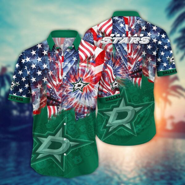 NHL Dallas Stars Hawaii Shirt For Fans Aloha Shirt