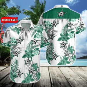 NHL Dallas Stars Hawaiian Shirt…