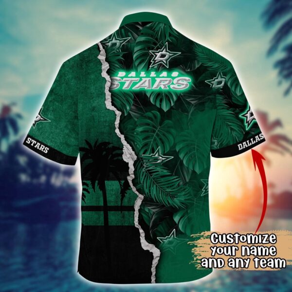 NHL Dallas Stars Palm Tree Hawaii Shirt Custom Summer Football Shirts