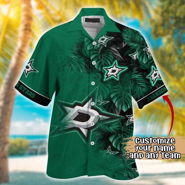 NHL Dallas Stars Summer Hawaii Shirt Custom Football Shirts