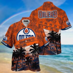 NHL Edmonton Oilers Palm Tree…