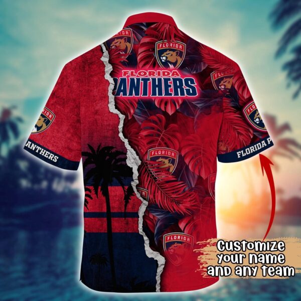 NHL Florida Panthers Palm Tree Hawaii Shirt Custom Summer Football Shirts