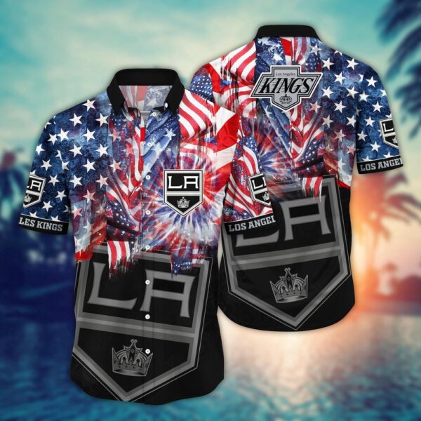 NHL Los Angeles Kings Hawaii Shirt For Fans Aloha Shirt