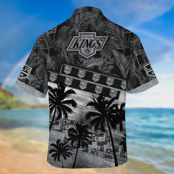 NHL Los Angeles Kings Palm Tree Pattern Hawaii Shirt Unisex Sport Hawaii Shirt