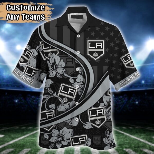 NHL Los Angeles Kings Summer Flower Hawaii Shirt Custom Football Shirts