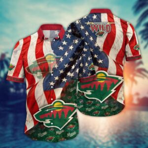 NHL Minnesota Wild American Flag…