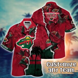 NHL Minnesota Wild Palm Tree…