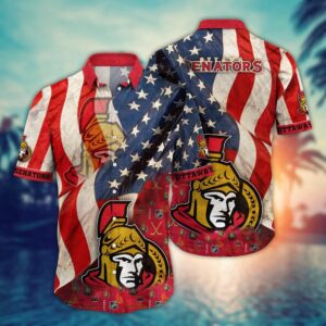 NHL Ottawa Senators Flower Hawaii…