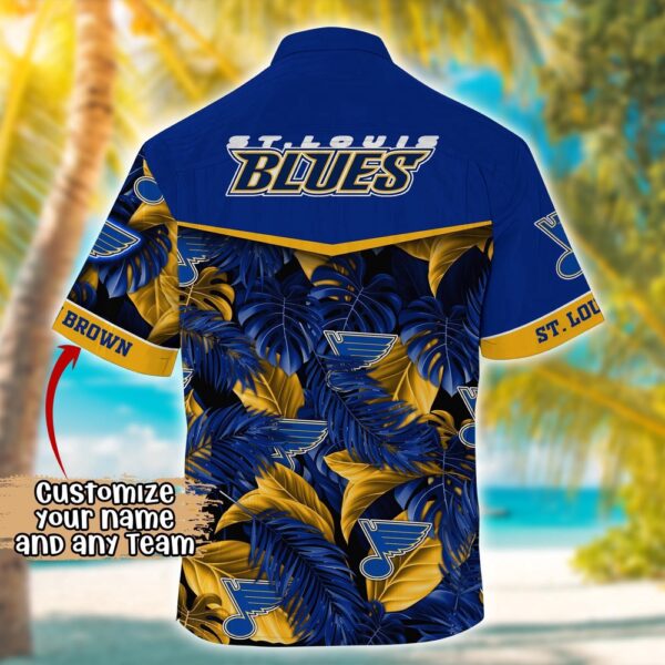 NHL St. Louis Blues Summer Hawaii Shirt Custom Football Shirts