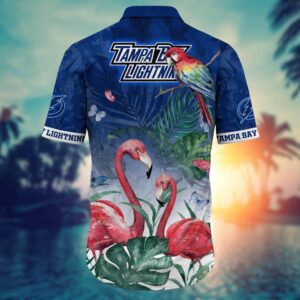 NHL Tampa Bay Lightning Flamigo Hawaii Shirt Summer Football Shirts 3