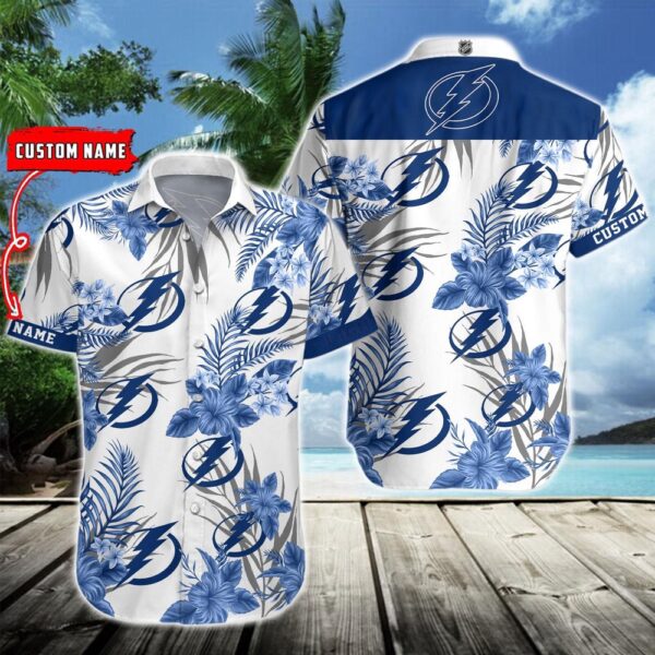 NHL Tampa Bay Lightning Hawaiian Shirt Hockey Aloha Shirt For Fans