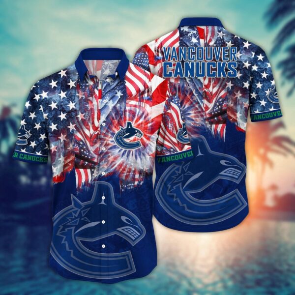 NHL Vancouver Canucks Hawaii Shirt For Fans Aloha Shirt