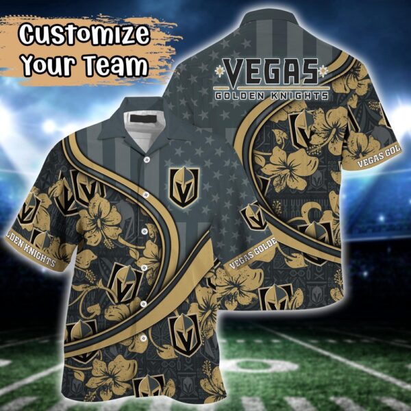 NHL Vegas Golden Knights Summer Flower Hawaii Shirt Custom Football Shirts