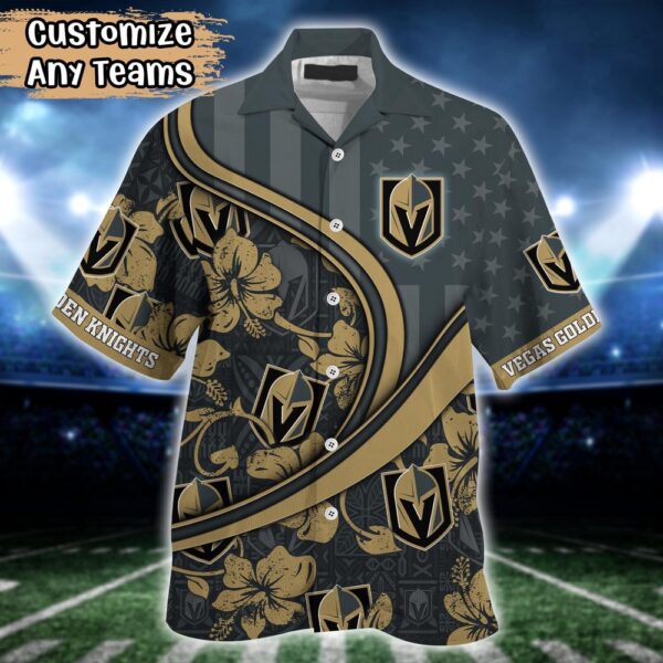 NHL Vegas Golden Knights Summer Flower Hawaii Shirt Custom Football Shirts