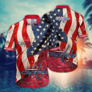 NHL Washington Capitals American Flag…