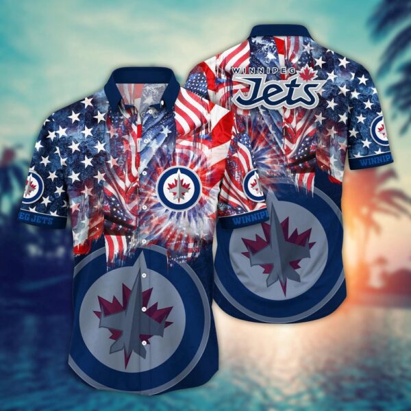 NHL Winnipeg Jets Hawaii Shirt For Fans Aloha Shirt