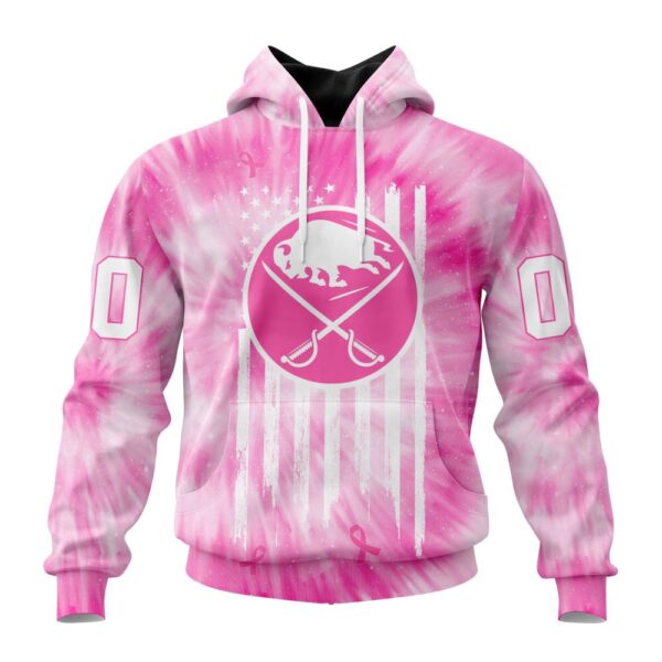 Personalized NHL Buffalo Sabres Special Pink Tie-Dye 3D Hoodie